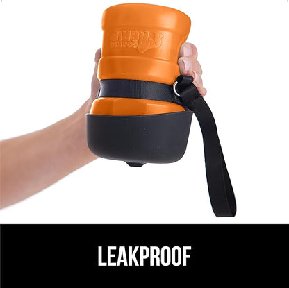 GORILLA GRIP Dog Water Bottle, Portable Water Bowl Dispenser - Image 4