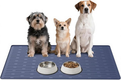 Large Dog Mats for Food and Water by Unknown