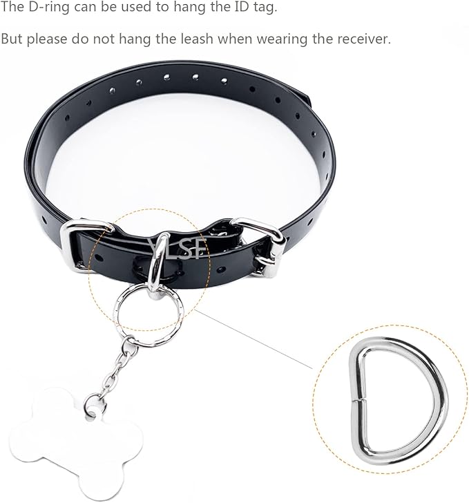 Dog Collar Strap for Most of Electronic Training Collar Receivers-Adjustable - Image 5