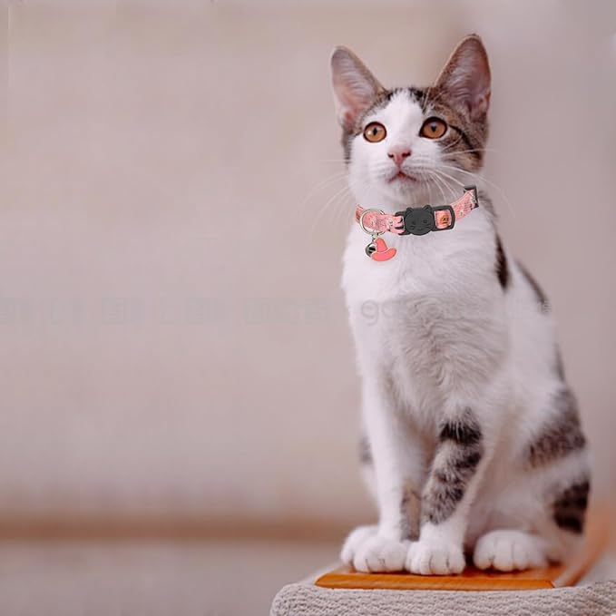 Halloween Cat Collar, Cotton 2 Pack Cat Collar - Image 2