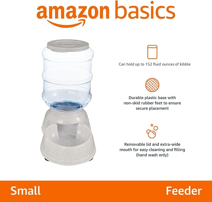 Amazon Basics Gravity Pet Food Feeder - Image 2