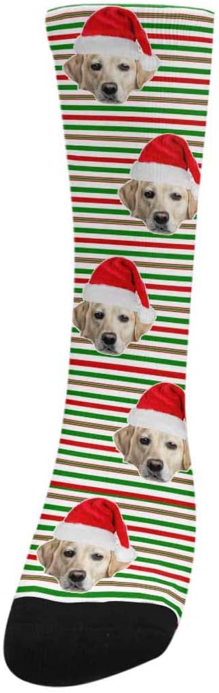 Custom Face Socks, Personalized Dog Lover Pet Photo Picture on Socks Unisex - Image 2