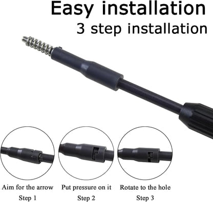 AQUANEAT 6 in 1 Fish Tank Cleaning Tools, Aquarium Cleaner Set - Image 6