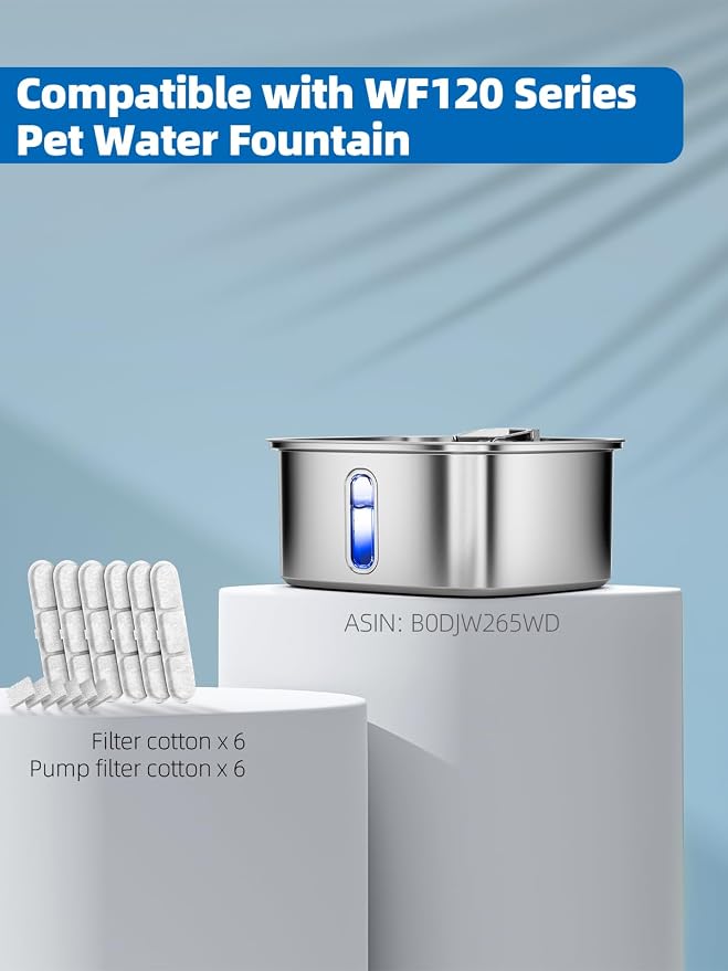 Dog Water Fountain for Large Dogs, 9L/2.4Gal Stainless Steel Dog Fountain - Image 3
