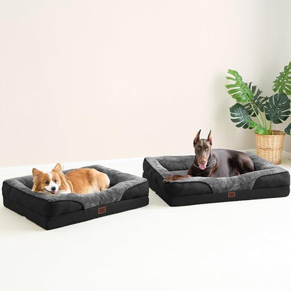 EHEYCIGA Orthopedic Dog Bed for Medium Dog, Waterproof Liner & Washable - Image 8