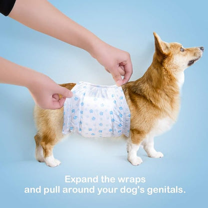 Pet Soft Disposable Male Dog Wraps - Image 4
