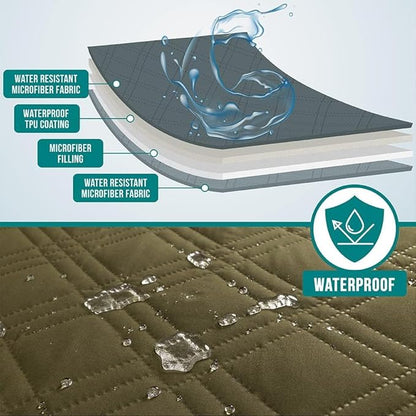 PetAmi Waterproof Dog Blanket Furniture Cover Protector - Image 3