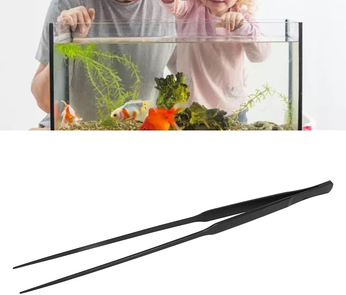 Stainless Steel Aquarium Tweezers, Aquarium Tools Kit, Aquarium Aquascaping Tool - Image 4
