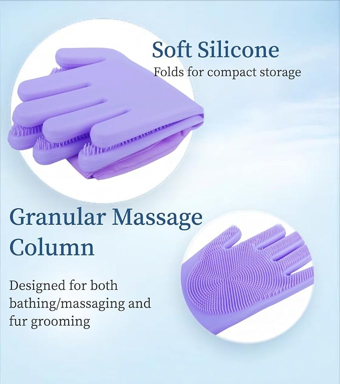 Dog Bathing Gloves - Image 4