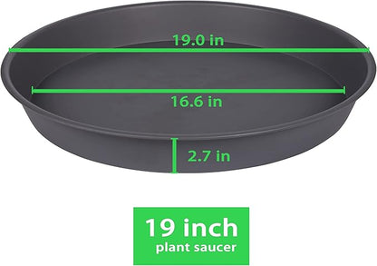 Plant Saucer, 2 Pack Largee Plant Saucer 18 19 inch - Image 2