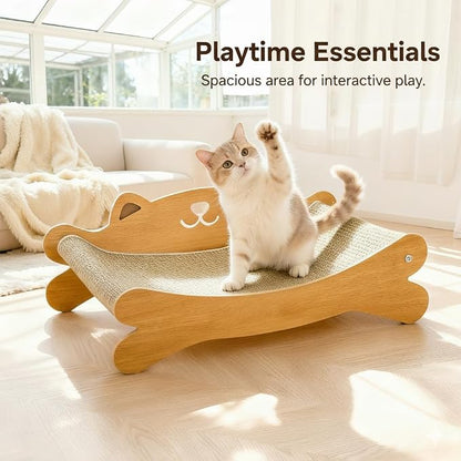 Cat Scratcher Bed for Indoor Cats Hammock for Scratch Pad Cat Scratching Post - Image 5