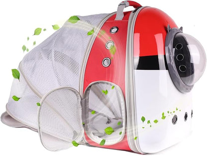 Back Expandable Cat Carrier Backpack by LightUpYourPetsLife