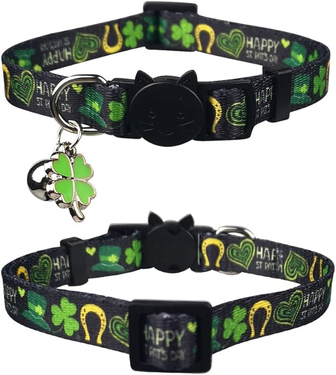 3 Pack St. Patrick's Day Cat Collar - Image 6