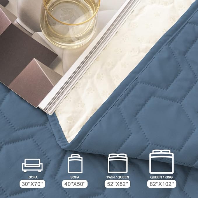 Waterproof and Non-Slip Dog Bed Cover and Pet Blanket Sofa Pet Bed Mat ，car - Image 6