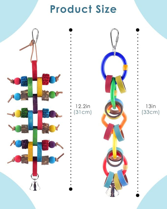 Bissap 2 PCS Bird Chew Toys - Image 2