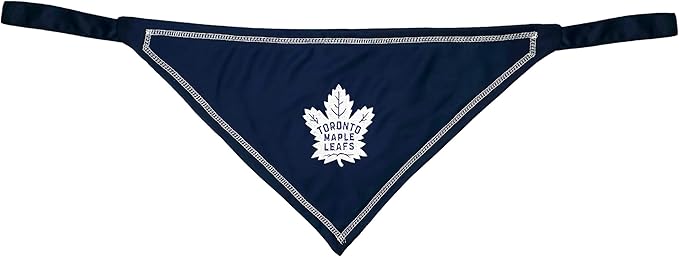 Pets First NHL Toronto Maple Leafs TIE Bandana, Size Small/Medium. Dog Bandana - Image 2
