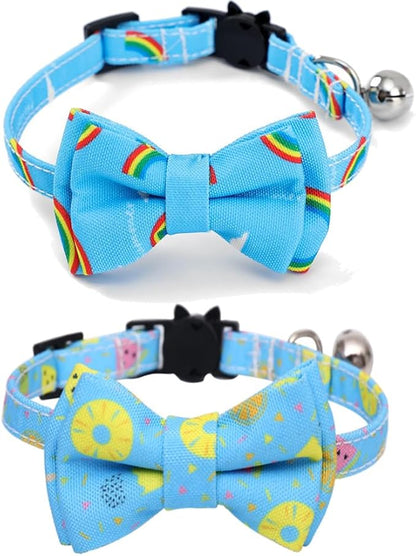 2-Pack Breakaway Cat Collars by Bnibol