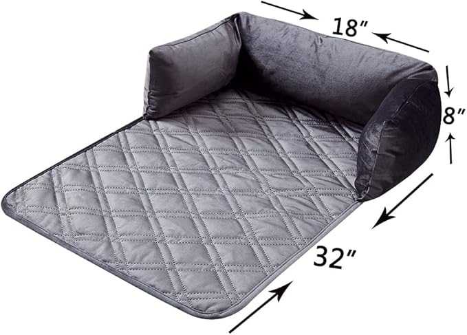 Brilliant Sunshine Premium Calming Dog Bed Mat, Silky Velvet, Removable - Image 3