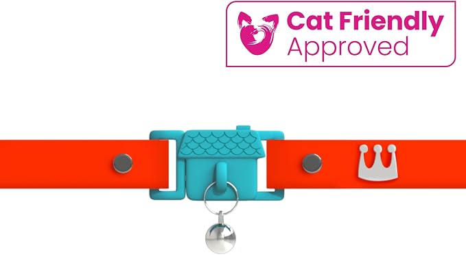 New Kittyrama Cat Collar with Bell. As Seen in Vogue. Breakaway, Quick Release - Image 2