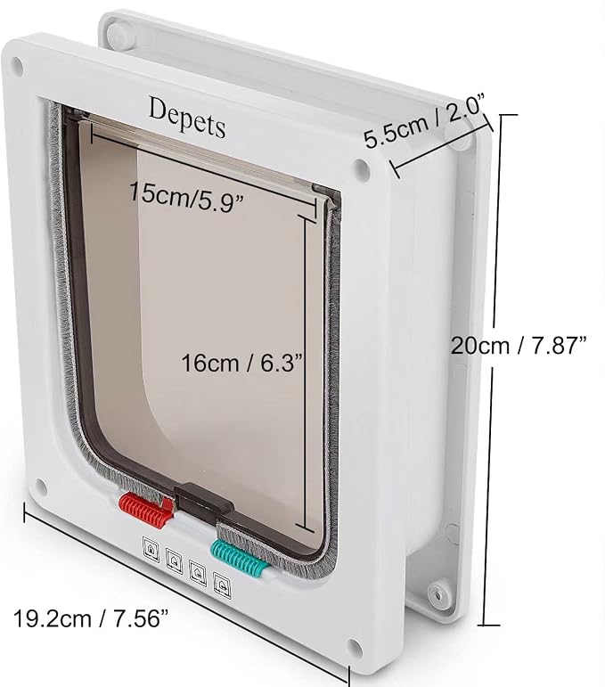 Depets Medium Cat Flap Door - Image 3