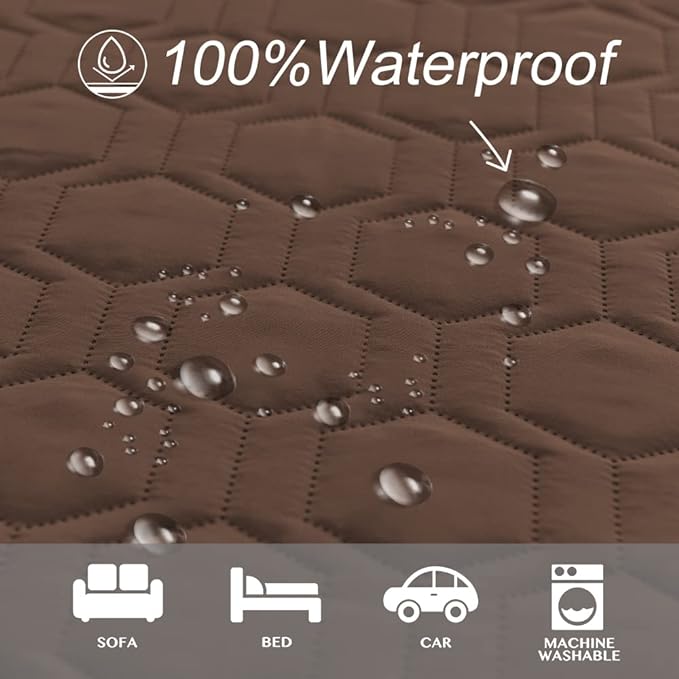Waterproof and Anti-Slip Dog Bed Cover and Pet Blanket Sofa Pet Bed Mat ，car - Image 2