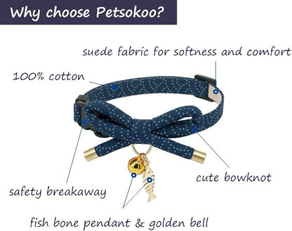 PetSoKoo Cute Bowtie Cat Collar - Image 2