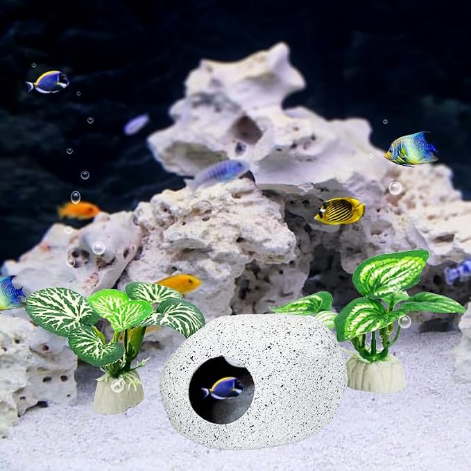 Fish Aquarium Decorations Cave Hide - Image 5