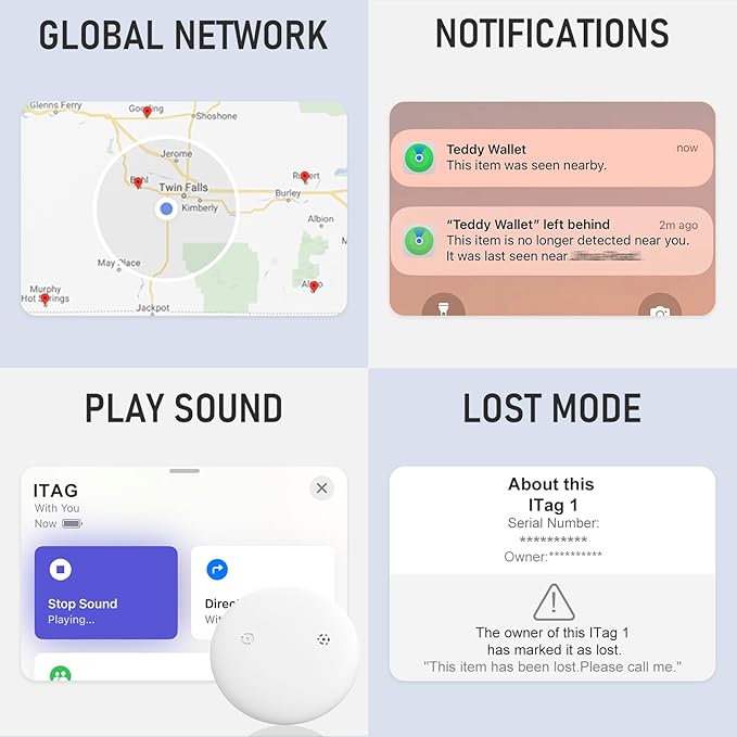 GPS Tracker for Cats, Mini GPS Cat Tracker, Smart Pet Activity Tracker - Image 3