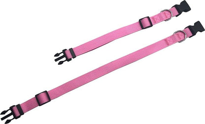 Adjustable Nylon Dog Collar, pet Collar 1 Inch 3/4 Inch 5/8 Inch Wide, - Image 4