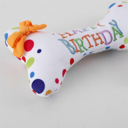 Puppy Chew Toys, Durable Fabric Indestructible Squeaky Dog Toy - Image 5