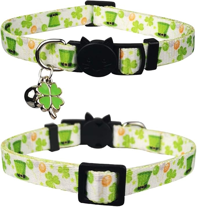 3 Pack St. Patrick's Day Cat Collar - Image 4