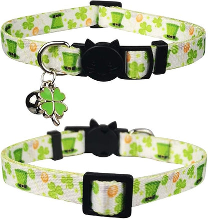 3 Pack St. Patrick's Day Cat Collar - Image 4
