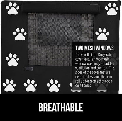 GORILLA GRIP Dog Crate Covers Compatible - Image 4