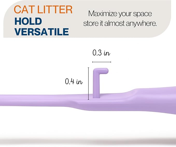 cat Litter Scooper with Holder: Easy-to-Clean cat Scooper - Image 2