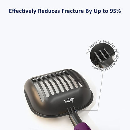 WePet Cat Litter Scoop, Non-Stick Plated Aluminum Alloy Sifter, Kitty Durable - Image 4
