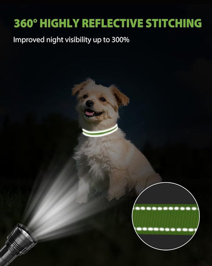 Joytale Small Dog Collar, Reflective and Adjustable Nylon Collar - Image 5