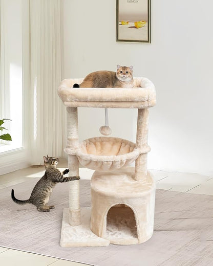 SYANDLVY Small Cat Tree for Indoor Cats, Kittens Condo - Image 6