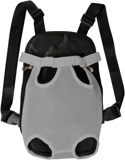 FEimaX Dog Carrier Backpack Pet Legs Out Front Cat Travel Bag, Adjustable Puppy - Image 2