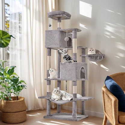 Sweetcrispy 66 Inch Cat Tree Tower, Pet Condo by Sweetcrispy