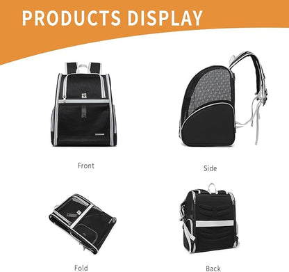 Cat Backpack Carrier for Small Dogs and Medium cat Puppy Kitten Bunny Pet - Image 7