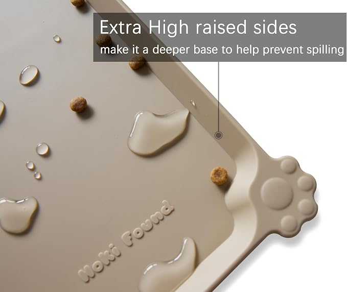 Hoki Found L Silicone Non Slip Pet Dog Cat Bowl Mats - Image 2