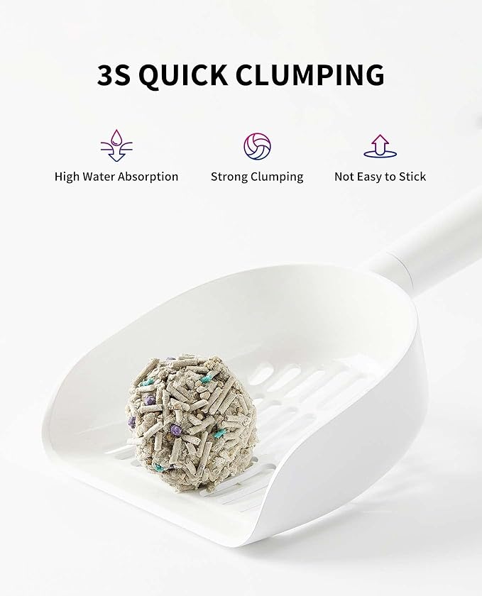 PETKIT Mixed Cat Litter Fast Clumping, Ultra Absorbent, 100% Natural - Image 2