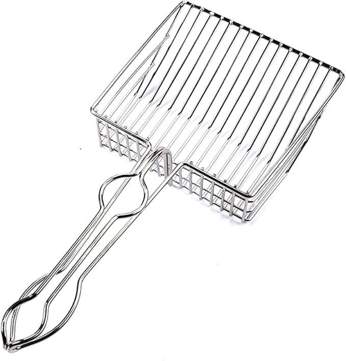 Cat Litter Scoop, Durable Metal Pet Kitty Kitten Sifter Heavy Duty - Image 3