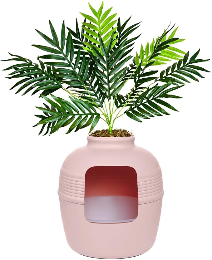 Good Pet Stuff Hidden Litter Box Planter, Decorative Cat Litter Enclosure by TheGoodPetStuffCompany