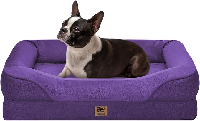 Washable Orthopedic Dog Bed for Medium Large Size Dogs by ChezPaw