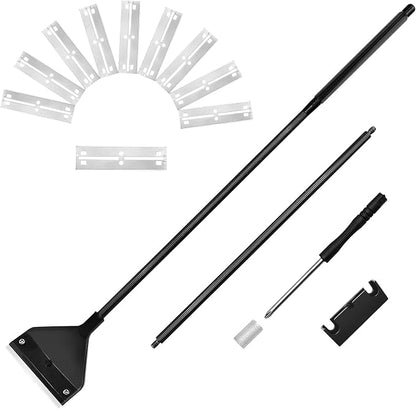 Algae Scraper for Glass Aquariums, Stainless Steel Fish Tank Cleaner Tool by Unknown