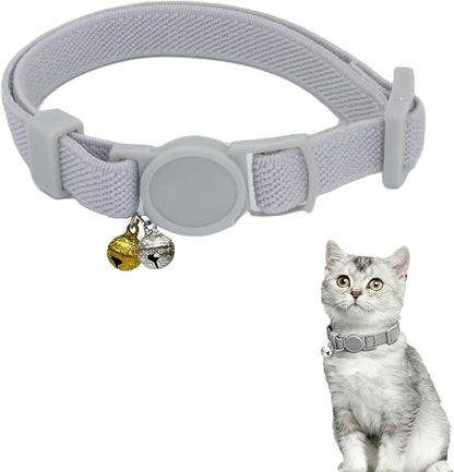 Breakaway Cat Collar with Bell, Safety Buckle Kitten Collar, Elastic Strech by Unknown