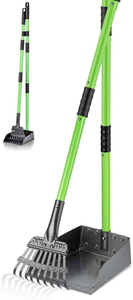 MXF Dog Pooer Scooper Set, 2 in 1 Pet Poop Scooper by MXF