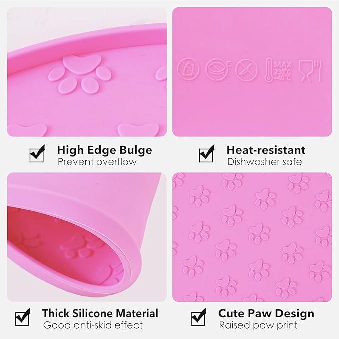 Dog Food Mat - Waterproof Dog Bowl Mat - Image 4