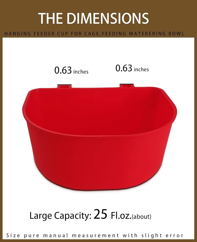 20 Pcs 25 fl.oz Durable Pet Feeder Bowls - Image 2